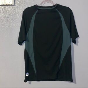 Starbury Men’s Medium Black Grey Short Sleeve Athletic Shirt
